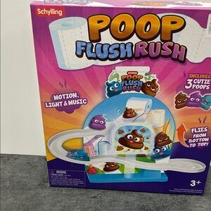 Poop Flush Rush Kids Toy - Multicolor